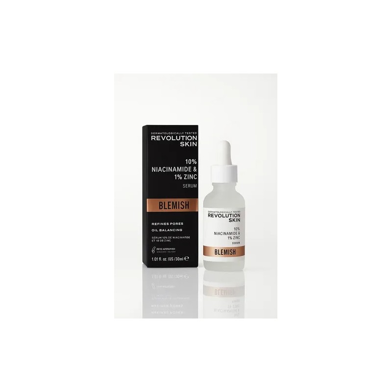 Revolution Skin Sérum Niacinamida 10 Zinc 1 Piel Impecable