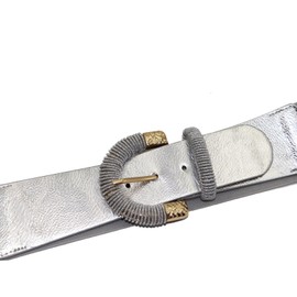 Retro Elastic Belts for Women Stretch Thick Waist Belts for Women Casual Wide Silver Belt for Woman Waistband for Dress Plus Size Vintage Braided Belts for Women Dresses