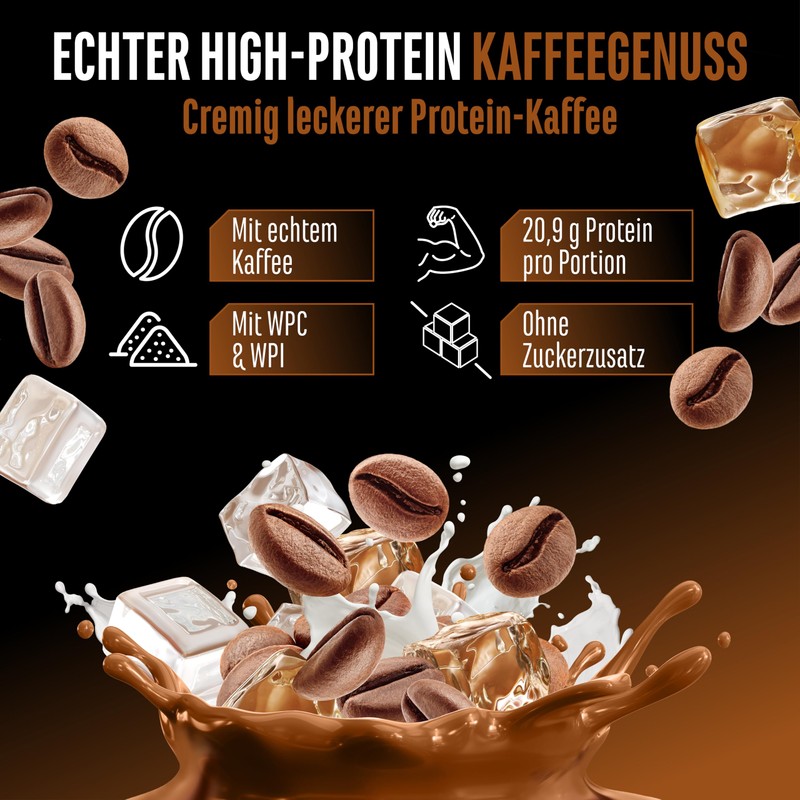 Wheypresso Protein Coffee - Protein Powder with Whey Concentrate &