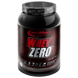 IronMaxx Whey ZERO Whey Protein Powder 908g Vanilla - Sugar-free high protein shake with approx. 82% protein, contains all 8 essential amino acids