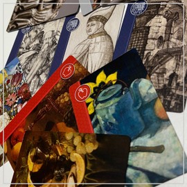 Asmodee - Classic Art Board Game, 2-5 Players, Ages 14+, Italian Edition