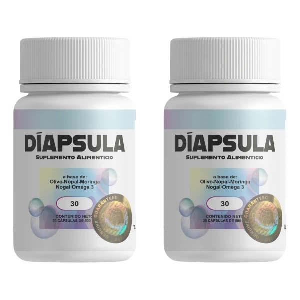Diapsula Reduce Los Niveles De Azucar 30caps Sfn 2 Pack