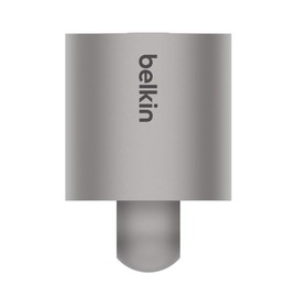 Belkin Security Lock Adapter for Mac Pro - Three Piece Stainless Steel Design - Silver