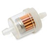 Petrol filter/fuel filter, universal 6 mm