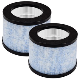 Skydiras DH-JH01 H13 True HEPA Replacement Filter, Compatible with AROEVE MK01 MK06 and Kloudi DH-JH01 Air Purifier, Intelabe EPI080/EP1080, and Elechomes EPI081/EP1081 Air Purifier, MG01JH Filter