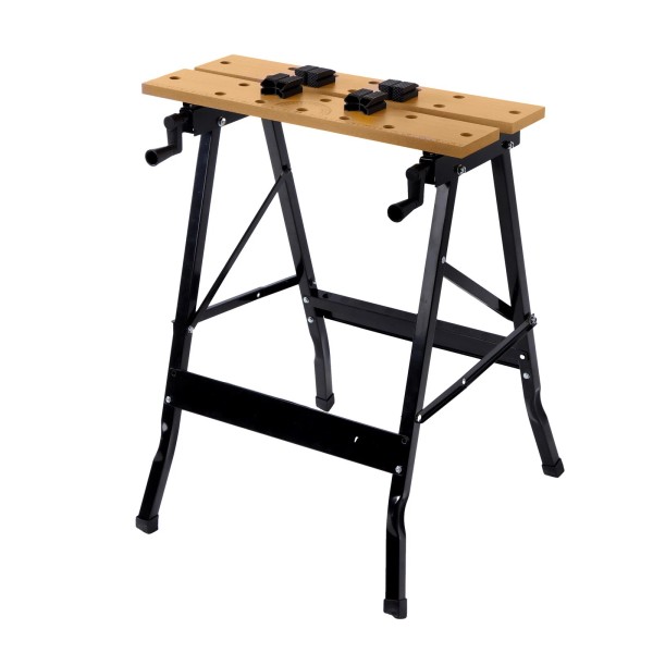 LABLT 220lbs Adjustable Workbench Foldable with Measuring Ruler & Protractor