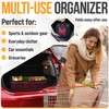 FORTEM Trunk Organizer For SUV Car Organizer and Storage, Multi-Compartment