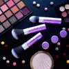Vela.Yue Brocha Rubor Retráctil Pincel Colorete Kabuki de Maquillaje