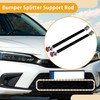 Partuto 2pcs 15cm/5.91in Car Splitter Support Rods Adjustable Front Rear
