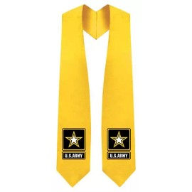 Clerkmans Gold U.S. Army Stole - Military Graduation Stole