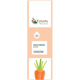 Yuktha Naturals Carrot Face Cream 25ml - For Glowing Skin