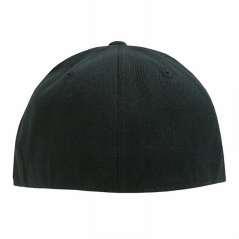DECKY Fitted Cap, Black, 7 1/4