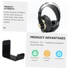 FELTECHELECTR 2pcs Headphone Stand for Gaming Headsets Headphone Hanger Strong