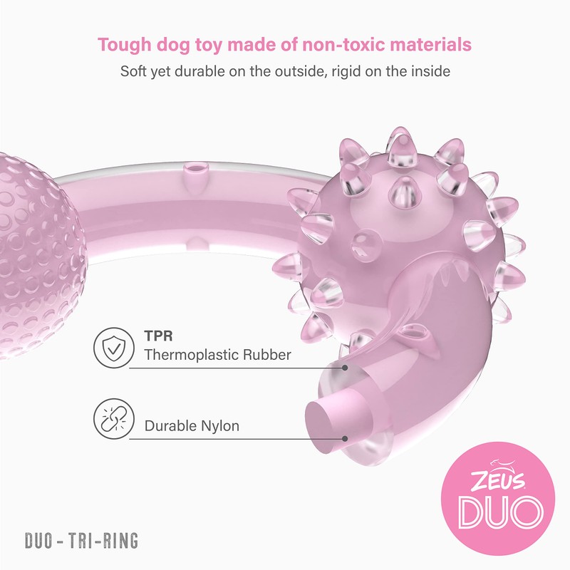 Zeus Duo Tri-Ring, 15cm (6in), Lilac, Co