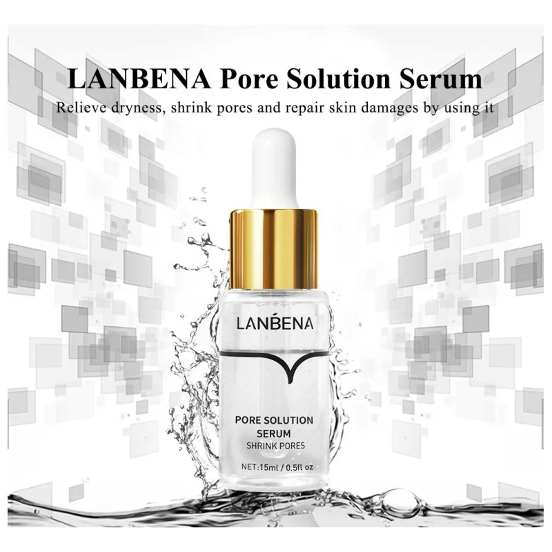 Serum Facial Lanbena Reduce Poros Espinillas Acné Hidratante