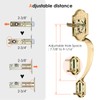 Haidms Gold Front Door Lock Set - Heavy Duty Double