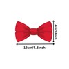 BrightPocket Mens Bow Tie Classic Solid Satin Color Pre Tied