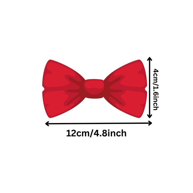 BrightPocket Mens Bow Tie Classic Solid Satin Color Pre Tied