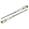 MEETOOT 2pcs 100-500V Flathead Screwdriver Electric Pen Circuit Tester Pen 3MM