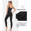 Dragon Fit Compression Yoga Pants with Inner Pockets in High