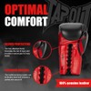 Tapout Angelus 960012 Leather Boxing Gloves Black / Red 08