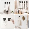 VIS'V Adhesive Towel Hooks, Waterproof Shower Wall Stick on Hooks,