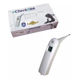 Checkatek TDV01 termometro digital veterinario pantalla Lcd
