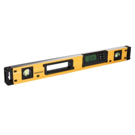 TOOLZILLA Elite 24-Inch Smart Digital Level - IP54 Rated for Dust and Water Resistance - Precision Torpedo Level Measurement Tool - Durable, Shock-Resistant Build with Extended Battery Life