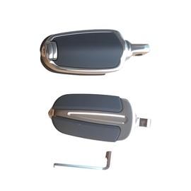 Motorcycle Highway Pegs Passenger Footpegs Male Mount Foot Rest Pedal Fit Harley Touring Street Glide Road King Road Electra Glide Sportster Dyna Softail