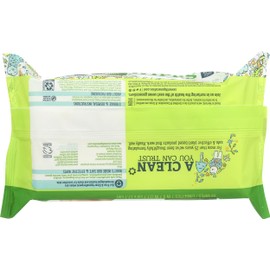 Seventh Generation Baby Wipes, 64 Count
