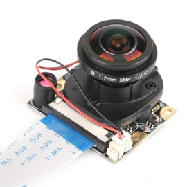 Garosa 5 Million Pixels Camera Module Automatic IR Cut Switching Day/Night Vision Video Module OV5647 Sensor Webcam for Raspberry Pi B 3/2(Without Fill Light),Development Kits and Boards