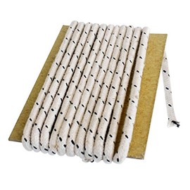 Wynn Works 5mm Diameter Round Cotton Kerosene Oil Lamp Wicks Burner 10 feet