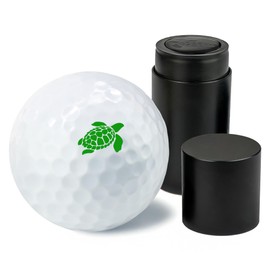 Golf Ball Marker Stamp with TiteSeal™ Technology - Turtle - Many Designs to Choose - Green