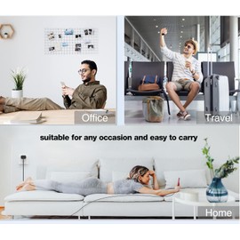 UUOLOV Wall Charger for Verizon MiFi 7730L 8800L Jetpack - UL Listed MiFi 7730L 8800L Jetpack 4G LTE Mobile Hotspot WiFi USB Rapid Charger with 5FT Charging Cable Cord