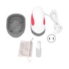 Ironing Machine Red Mini Portable Automatic Temperature Sensing Heat Press