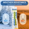 BEBOBLY Black Silicone Caulk & Sealant, 100% Waterproof Silicone Caulking,