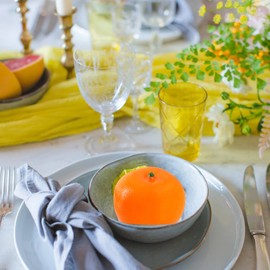 DaKuan 12 pcs Fake Oranges, Simulated Plastic Orange, Artificial Oranges, Decorative Fruit Tray, Used for Furniture Decoration, Decorations for Kitchen, Window Display and Photo Props(2.36×2.95 inch)