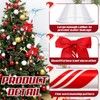 2 Pcs 40 inch Plastic Christmas Tree Watering Funnel Red