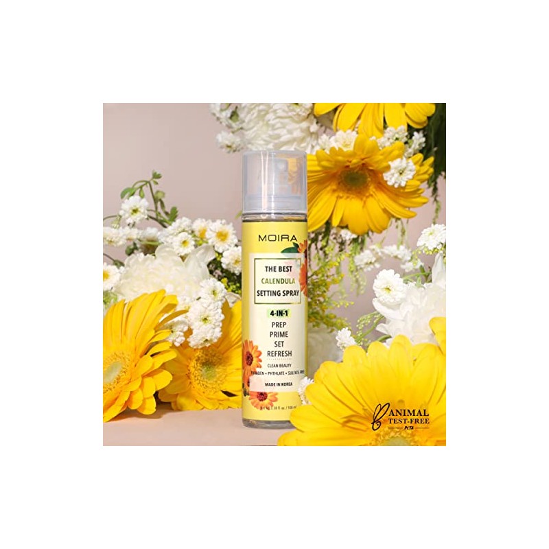 Moira THE BEST CALENDULA SETTING SPRAY, 3.38 Ounce