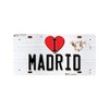 McMug - I Love Madrid - Metal Sign, Decorative Sign,