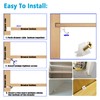 SYJINHUASY 50 Packs Mending Wedges Fixing Sagging Drawer Bottoms Furniture