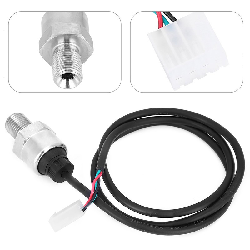 Pressure Transmitter Sensor Air/Water Compressors Industrial Equipment G1/4 DC5V 0‑0.8Mpa