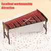 Dollhouse Marimba Instrument Miniature Realistic Home Decor Dollhouse Musical Instrument