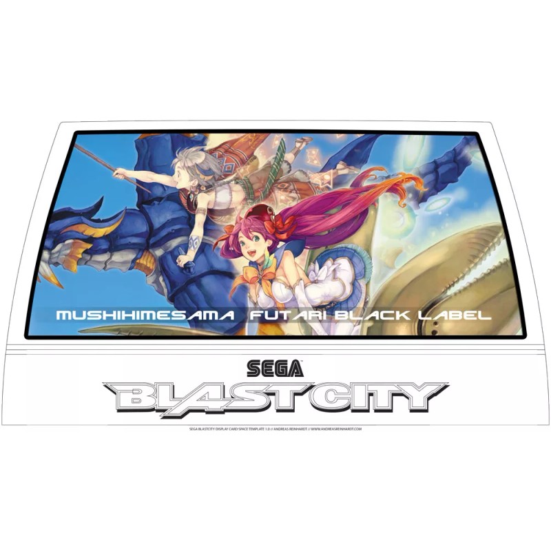 Sega Blast City Arcade Marquee of Your Choosing