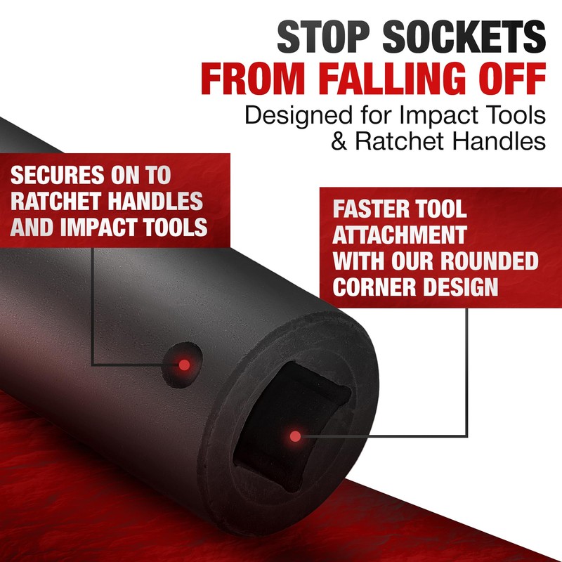 TIGHTSPOT 3/8 Inch Drive - 1 Inch Deep Impact Socket