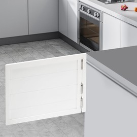 Swinging Cafe Door, 35.4" x 23.6" Single Western Solid Wood Saloon Door Swing with 1-1/8" Thick, Cafe Bar Porch Entrance Swinging Door