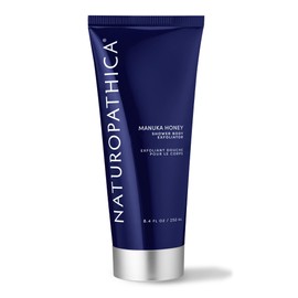 Naturopathica- Exfoliante corporal para ducha con miel de Manuka, protege la barrera cutánea y el colágeno para una piel más firme, exfoliante hidratante