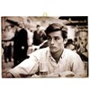 KUSTOM ART Actor Alain Delon Vintage Style Collectible Wooden Picture