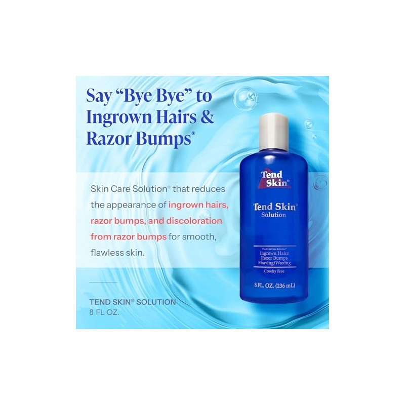 Tend Skin The Skin Care Solution For Unsightly Razor Bumps,