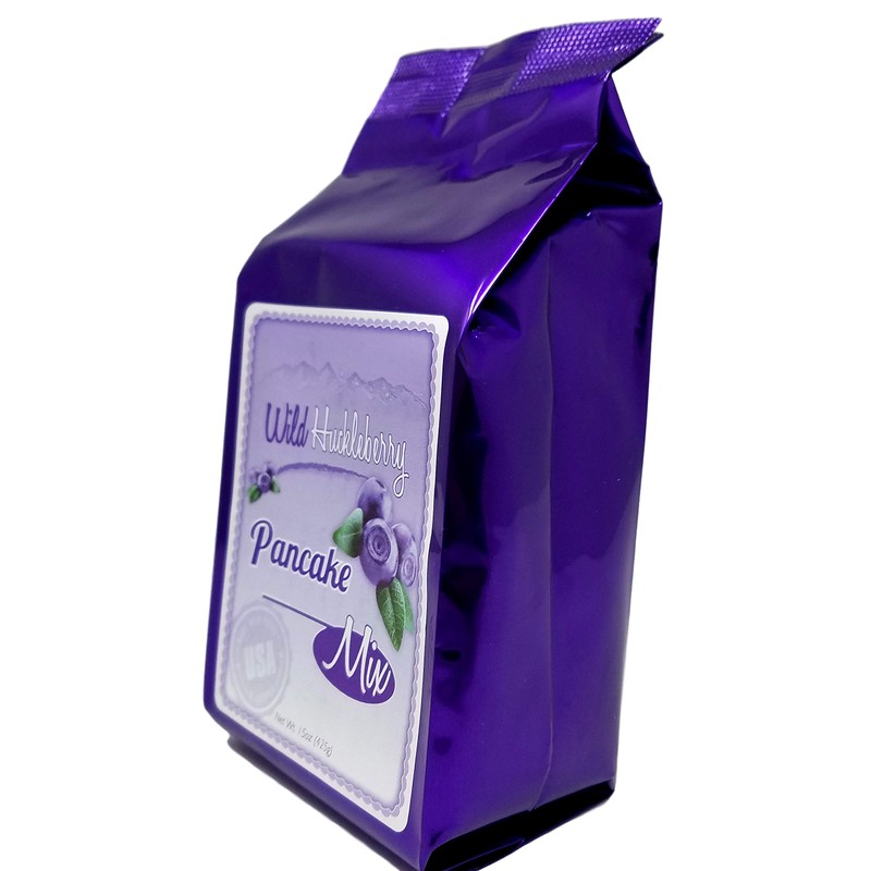 Huckleberry Haven's Wild Huckleberry Pancake Mix 15 oz